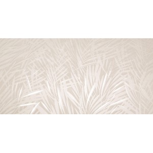FAP CERAMICHE TRANSPARENT 160 FEUILLES BLANCHES INSERTO 80X160 RECTIFIÉ