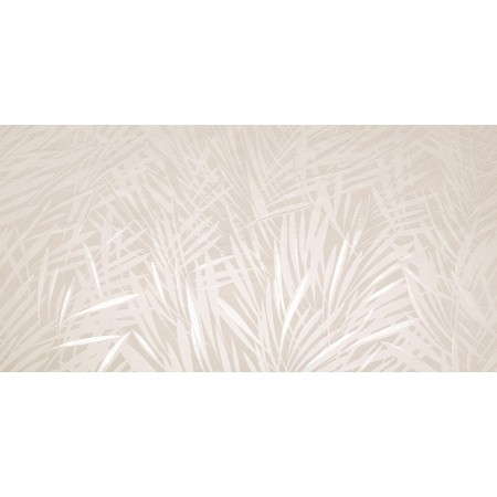 FAP CERAMICHE TRANSPARENT 160 FEUILLES BLANCHES INSERTO 80X160 RECTIFIÉ
