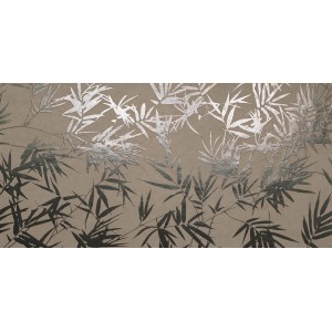 FAP CERAMICHE TRANSPARENT 160 BAMBOU TAUPE INSERTO 80x160 RÉCTIFIÉ