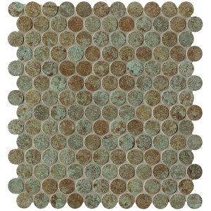 FAP CERAMICHE MOSAÏQUE RONDE RUSTIQUE SHEER DECO