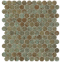 FAP CERAMICHE MOSAÏQUE RONDE RUSTIQUE SHEER DECO