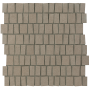 FAP CERAMICHE MOSAÏQUE BAR TAUPE TRANSLUCIDE 30,5X30,5