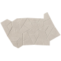FAP CERAMICHE MOSAÏQUE VOLANT GRIS TRANSLUCIDE GRES 25X41,5