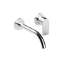 FANTINI RUBINETTI MYO MITIGEUR DE LAVABO MURAL AVEC BEC DE 20CM