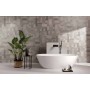 FAP CERAMICHE SHEER 160 MODÈLE GRIS INSERTO 80X160 RÉCTIFIÉ