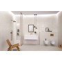 FAP CERAMICHE TRANSPARENT 80X160 DUNE BLANC MATE RECTIFIÉ