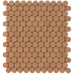 FAP CERAMICHE MOSAÏQUE RONDE EN GRES TERRACOTTA D'ÉTÉ 29,5x32,5 R10