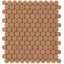 FAP CERAMICHE MOSAÏQUE RONDE EN GRES TERRACOTTA D'ÉTÉ 29,5x32,5 R10