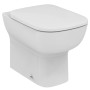 IDEAL STANDARD ESEDRA VASO À POSER MURAL AVEC CUVETTE SLIM SOFT CLOSE