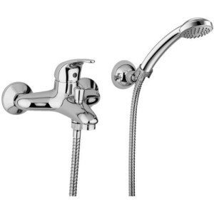 PAFFONI NETTUNO 2 MITIGATEUR DE BAIGNOIRE EXTERNE AVEC ENSEMBLE DE DOUCHE FIXE