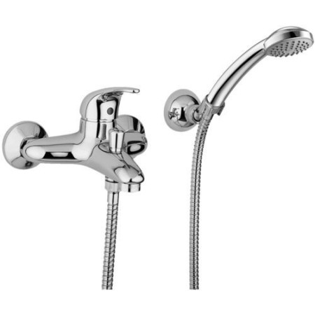 PAFFONI NETTUNO 2 MITIGATEUR DE BAIGNOIRE EXTERNE AVEC ENSEMBLE DE DOUCHE FIXE