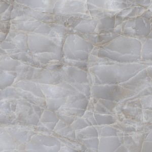 EMILCERAMICA PLANCHE EN MARBRE RELOADED ONICE KLIMT PLEINE POLIE 90X90 RECTIFIÉE