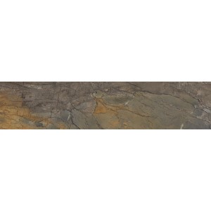 EMILCERAMICA PLANCHE EN MARBRE RELOADED FOSSIL BROWN MALEVIC NATUREL 7,5X30 RECTIFIÉ