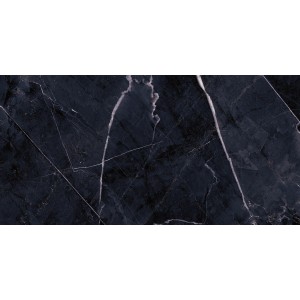 EMILCERAMICA TAILLE EN MARBRE RÉVOLUTION CALACATTA NOIR PLEIN LAPPATO 30X60 RECTIFIÉ