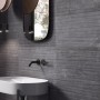 EMILCERAMICA TOTALOOK DOLCELINEA ANTHRACITE NATUREL 30X60 RECTIFIÉ