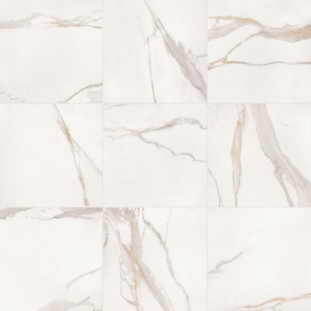 KEOPE ÉLÉMENTS LUX CALACATTA GOLD LAPPATO 120X120 RETTIFICATO