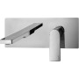 PAFFONI TANGO MITIGEUR ENCASTRÉ LAVABO L. 24CM MURAL AVEC PLAQUE