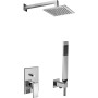 LEVEL KIT DOUCHE AVEC MITIGEUR MÉCANIQUE + SOFFIONE + SET DOUCHETTE