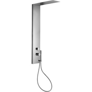 PAFFONI COLONNE DE DOUCHE GAMMA EN ACIER INOXYDABLE AVEC MITIGEUR THERMOSTATIQUE