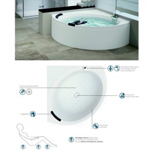 NOVELLINI DIVINA C BAIN HYDRO AIR C/CHÂSSIS