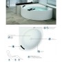 NOVELLINI DIVINA C BAIN HYDRO AIR C/CHÂSSIS