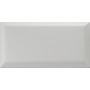 VOGUE INTERIEUR BISEL 10X20 EN ARGENT (MAT)