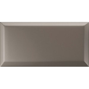 VOGUE INTERNE BISELÉ 10X20 EN GRIS (MAT)