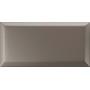 VOGUE INTERNE BISELÉ 10X20 EN GRIS (MAT)