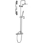 PAFFONI COLONNE DE DOUCHE EASY PLUS RÉGLABLE AVEC MELANGEUR MÉCANIQUE