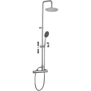 PAFFONI COLONNE DE DOUCHE STICK FIX AVEC MITIGEUR MÉCANIQUE