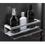 COSMIC ARCHITECT S+ PORTE-SAVON DE DOUCHE NOIR SOFT AVEC RACLEUR