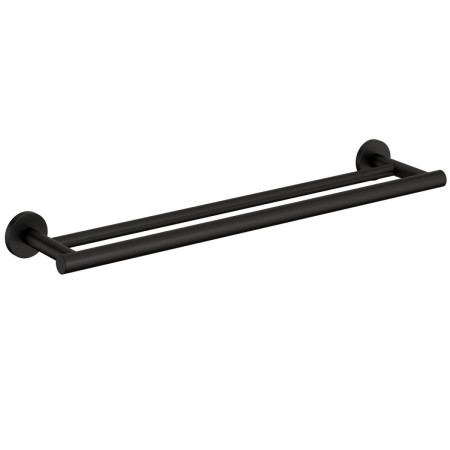 COSMIC ARCHITECT S+ PORTE-SERVIETTES DOUBLE SOFT NOIR 60 cm
