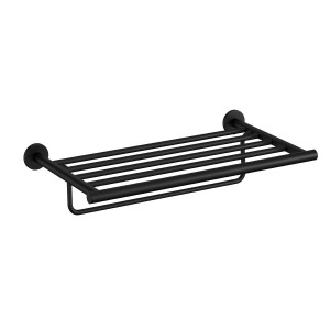 COSMIC ARCHITECT S+ PORTE SERVIETTES ÉTAGÈRE SOFT NOIR