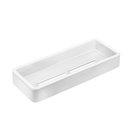 COSMIC NOIR & BLANC PORTE-SAVON DE DOUCHE BLANC SATINÉ