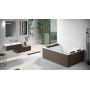 NOVELLINI DIVINA DUAL WHIRLPOOL + AIRPOOL - BAIN C/CHÂSSIS C/JACUZZI 190X140