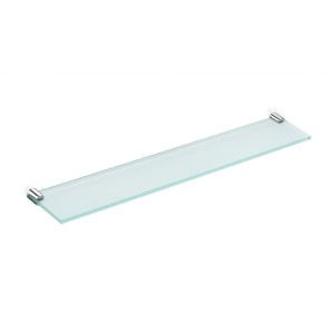 COSMIC LOGIC ÉTAGÈRE EN VERRE INOX BRILLANT 57,5cm