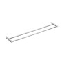 COSMIC PORTE SERVIETTES DOUBLE INOX SATINÉ