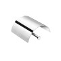COSMIC LOGIQUE PORTE-ROULEAU AVEC COUVERCLE EN INOX BRILLANT