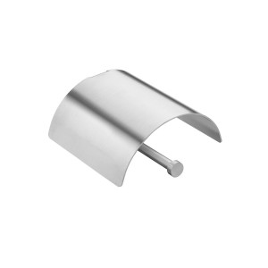 COSMIC LOGIQUE PORTE-ROULEAU AVEC COUVERCLE EN INOX SATINÉ