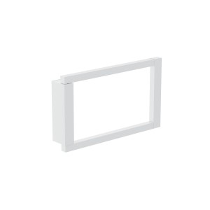 COSMIC LE GRILLES PORTE-SERVIETTES ANNEAU BLANC SATINÉ