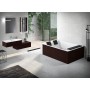 NOVELLINI DIVINA DUAL WHIRLPOOL + AIR NATUREL + CASCADE BAIN C/CHÂssis C/ HYDROMASSAGE 190X140