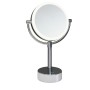 COSMIC ESSENTIELS MIROIR DE MAQUILLAGE AVEC LUMIÈRE LED RÉGLABLE CHROME