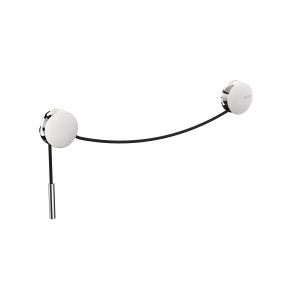 COSMIC DIABOLO PORTE-SERVIETTES CHROME/NOIR 20-40cm
