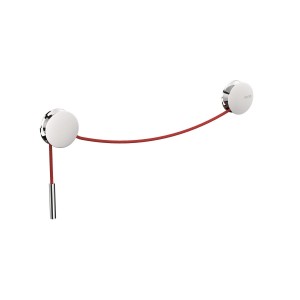 COSMIC DIABOLO PORTE-SERVIETTES CHROME/ROUGE 20-40cm