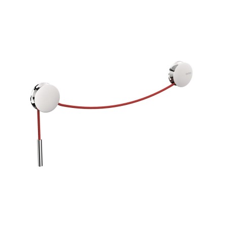 COSMIC DIABOLO PORTE-SERVIETTES CHROME/ROUGE 20-40cm