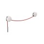 COSMIC DIABOLO PORTE-SERVIETTES CHROME/ROUGE 20-40cm