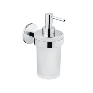 COSMIC DISTRIBUTEUR ROND MURAL CHROME DUO