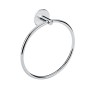 COSMIC DUO ROND PORTE-SERVIETTES ANNEAU CHROME