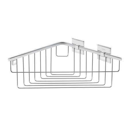 COSMIC DUO SQUARE ANGULIER PORTASAVON DE DOUCHE CHROME 26cm