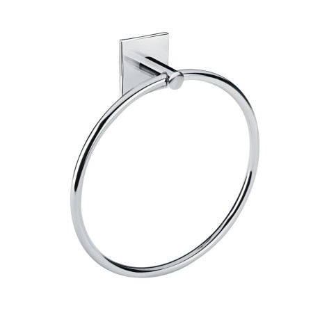 COSMIC DUO SQUARE PORTE- SERVIETTES ANNEAU CHROME